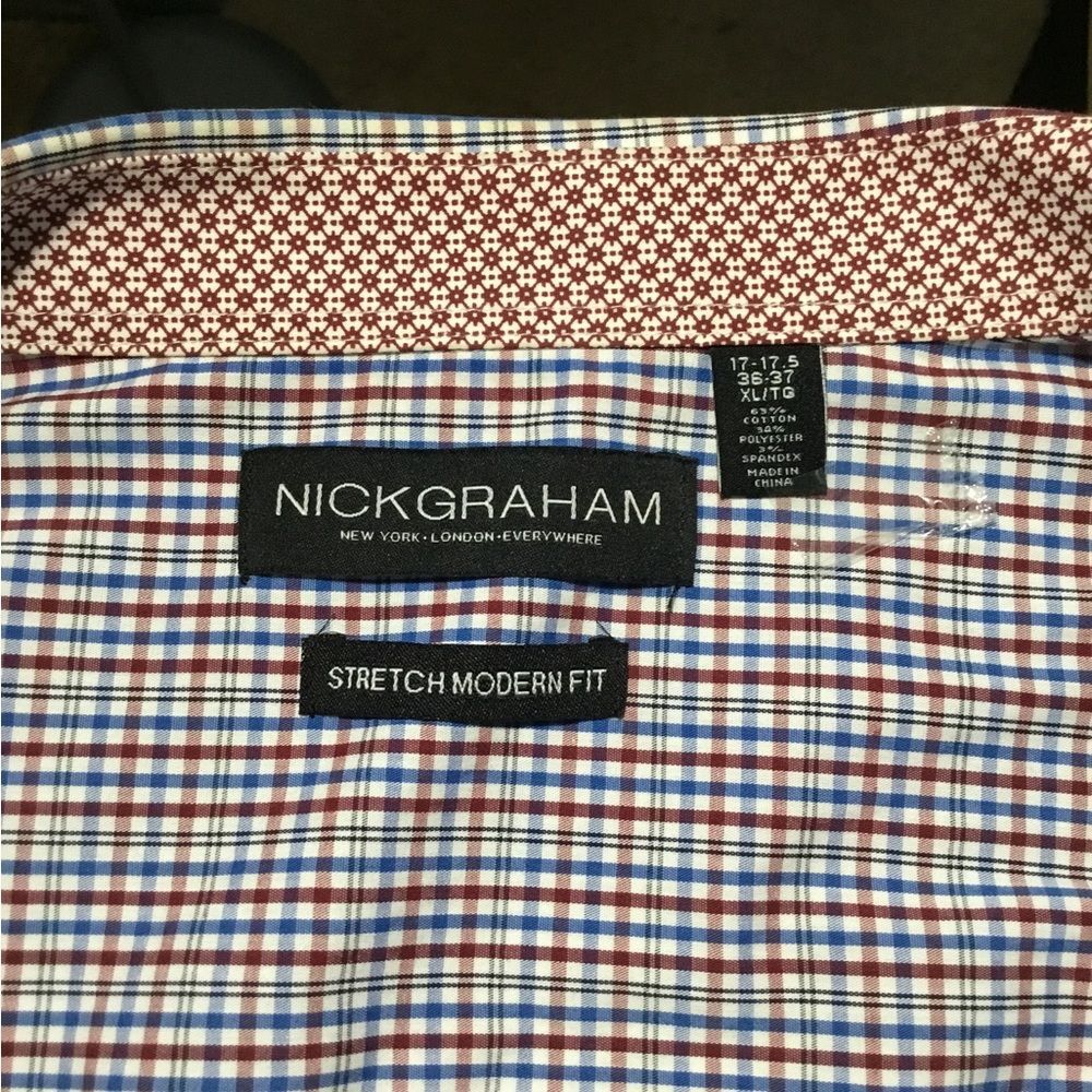 Nick Graham mens dress shirt - Picture 3 of 4